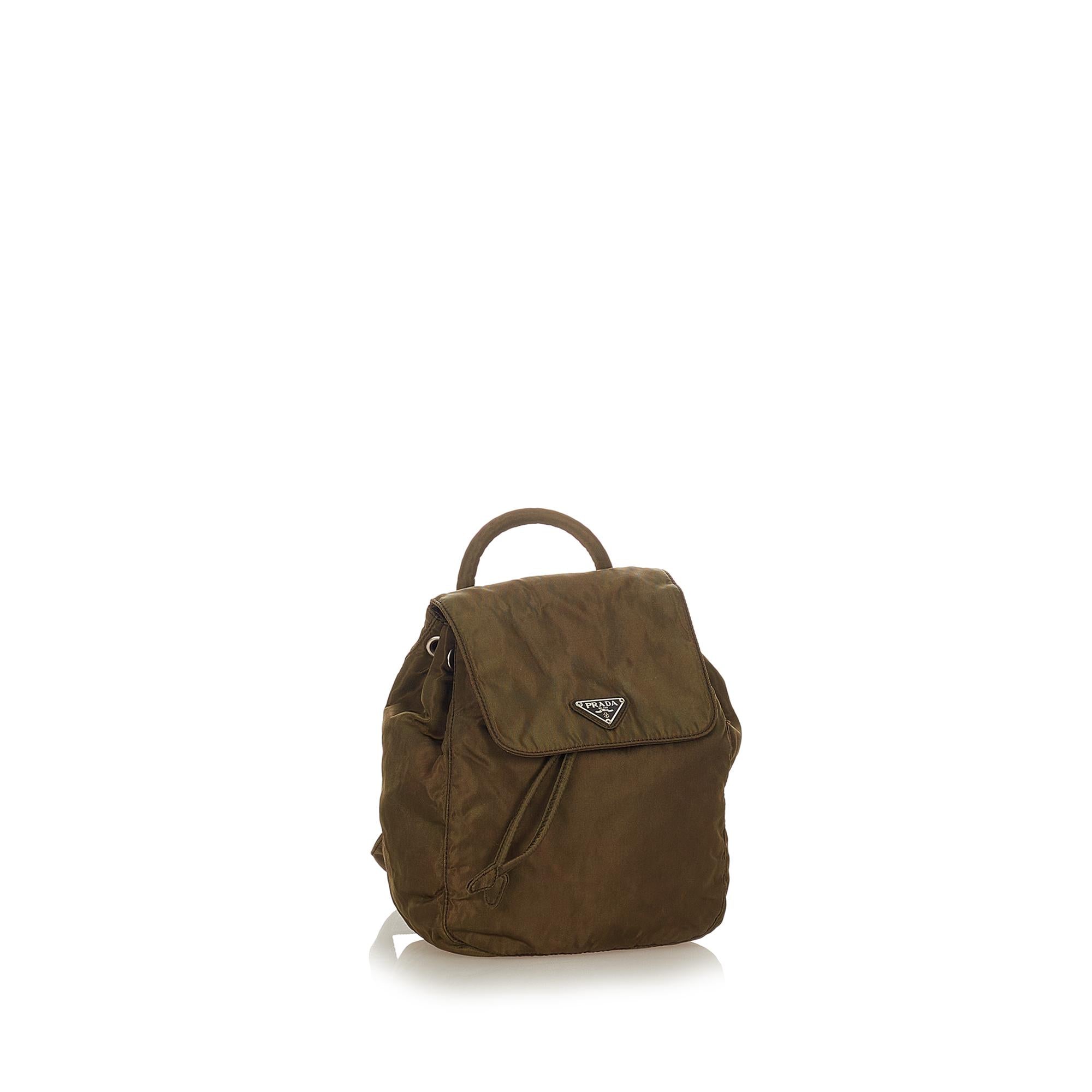 Prada Tessuto Drawstring Backpack (SHG-24081)