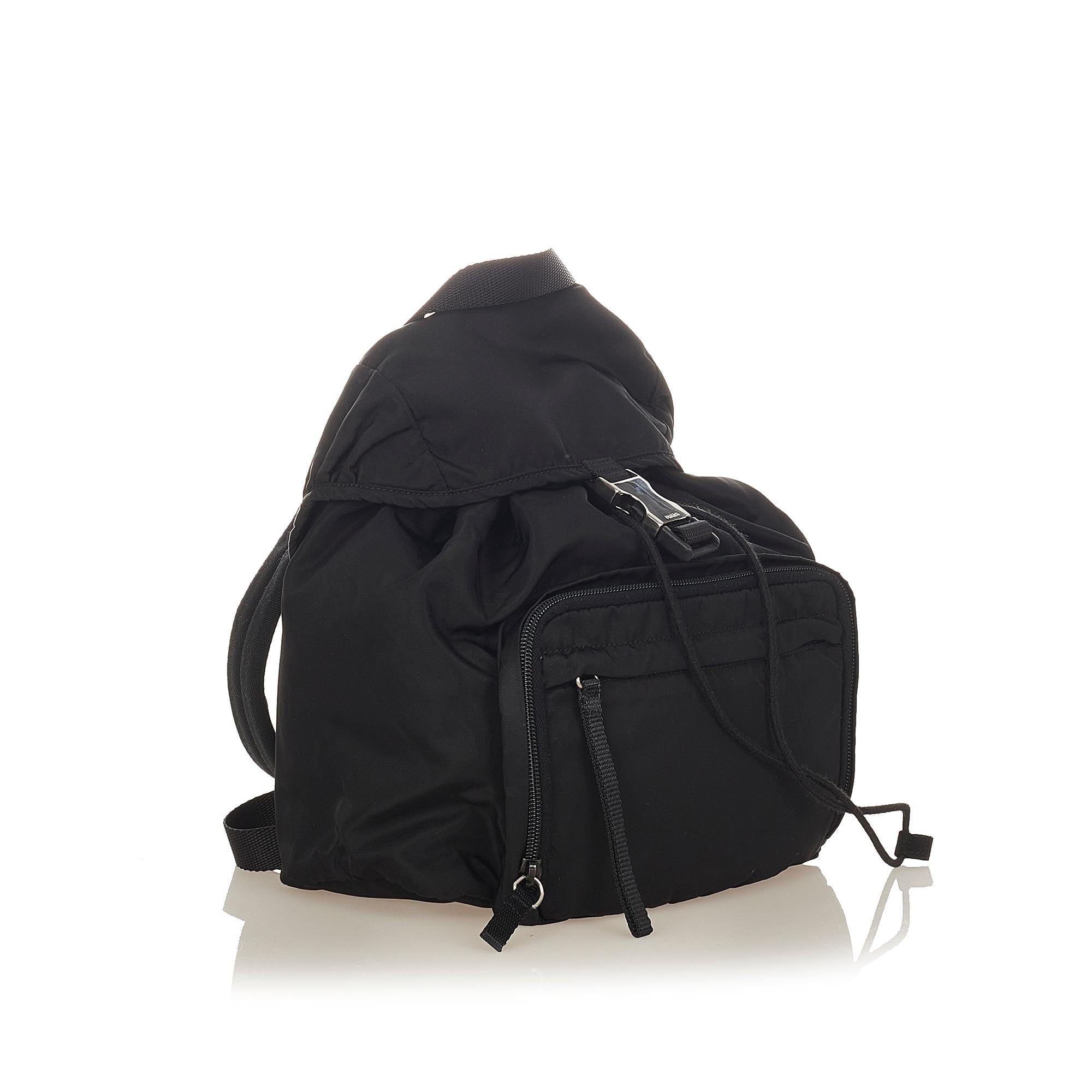 Prada Tessuto Drawstring Backpack (SHG-26050)