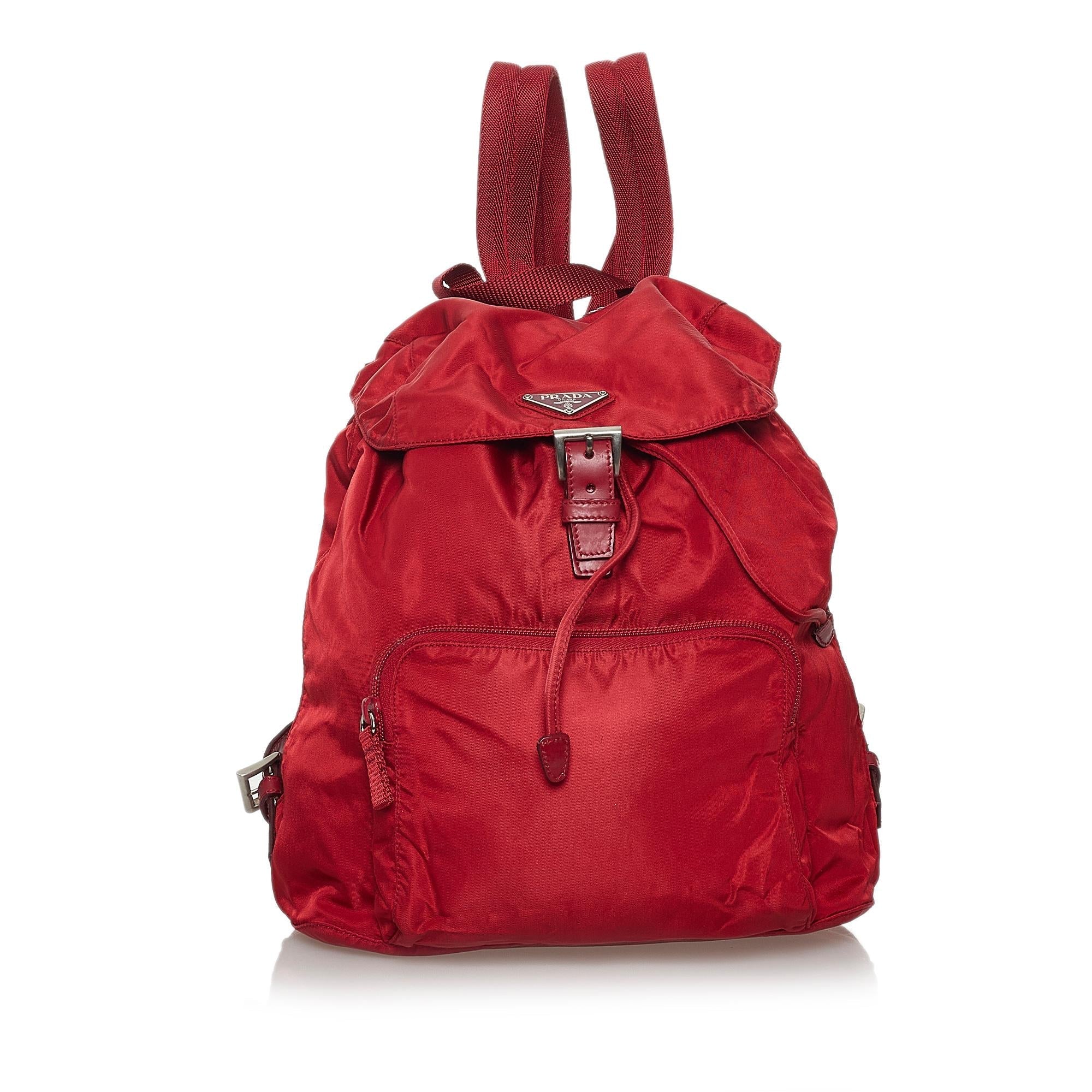 Prada Tessuto Drawstring Backpack (SHG-28284)