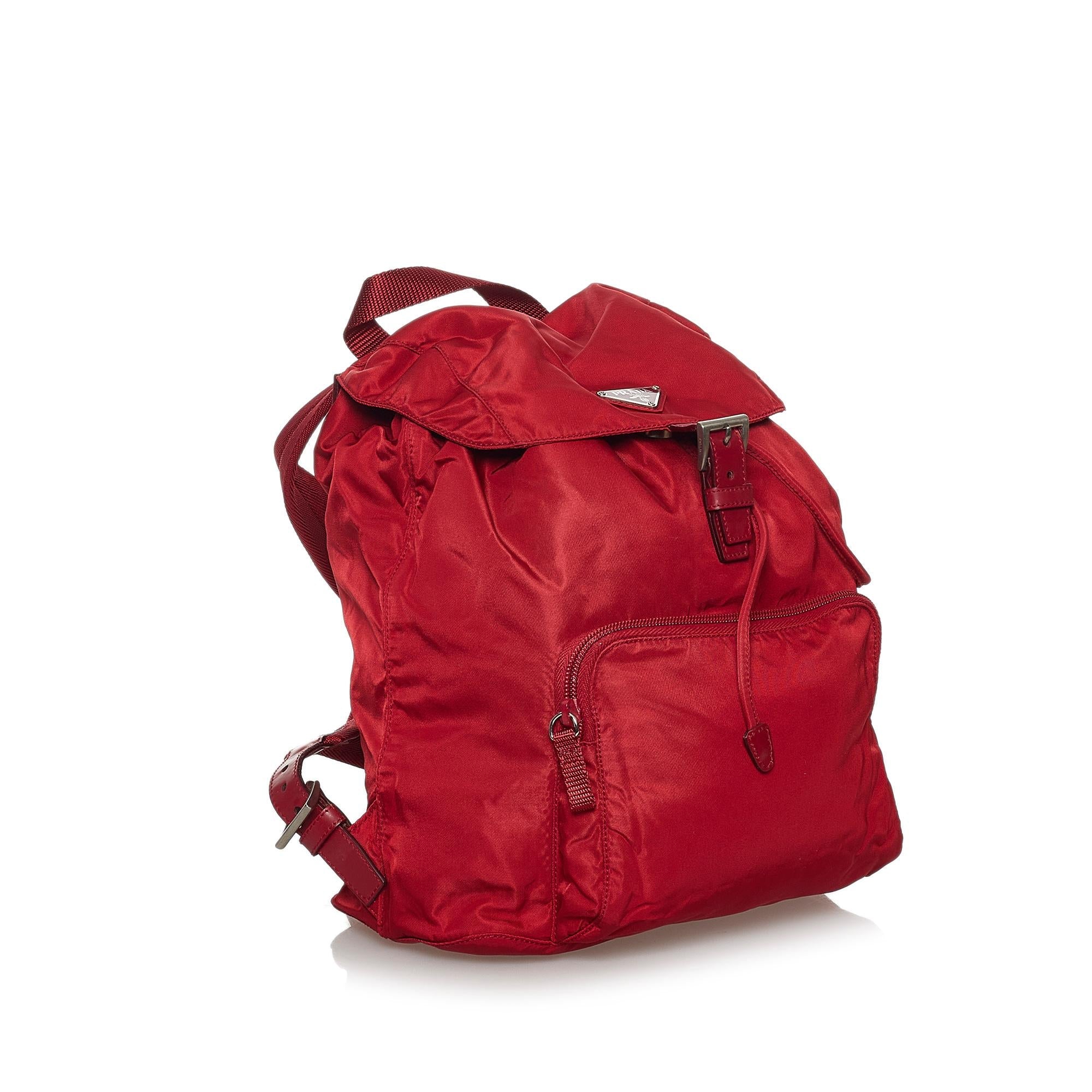 Prada Tessuto Drawstring Backpack (SHG-28284)