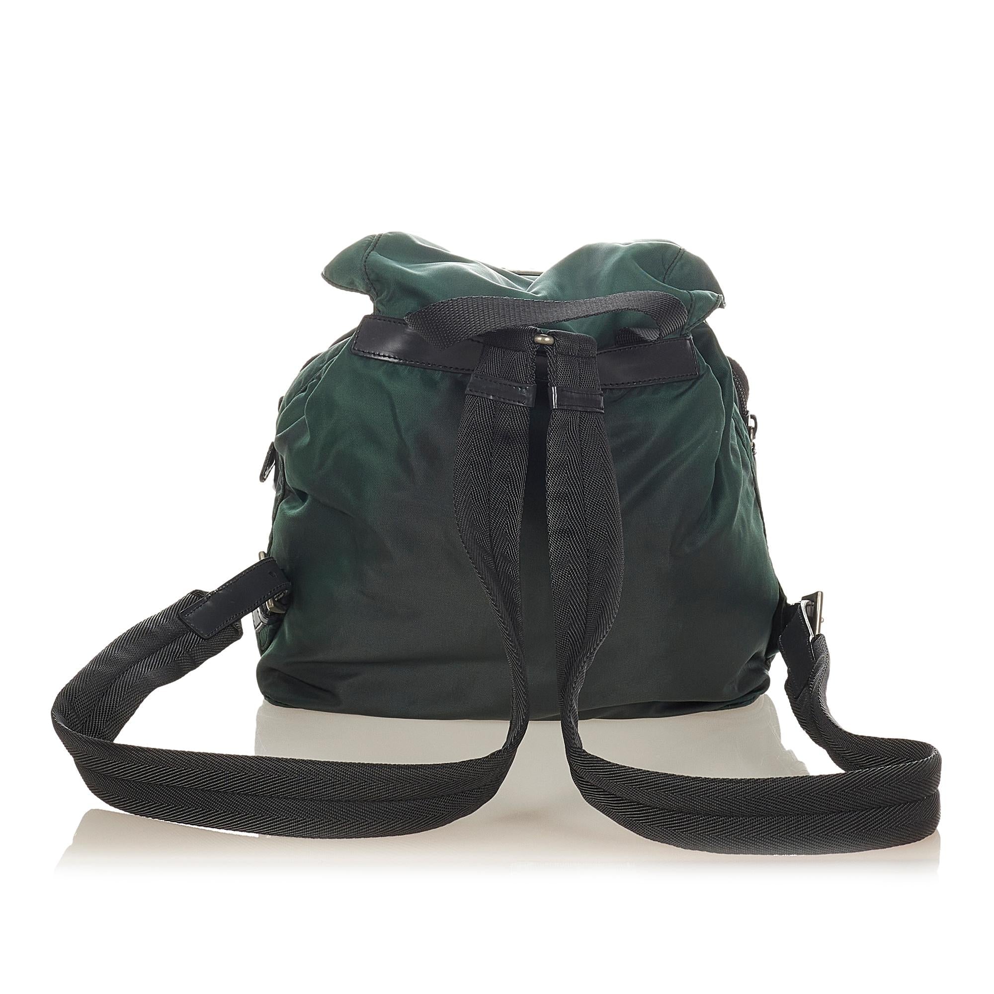 Prada Tessuto Drawstring Backpack (SHG-33048)