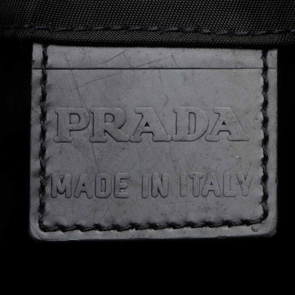 Prada Vintage Tessuto Drawstring Pouch