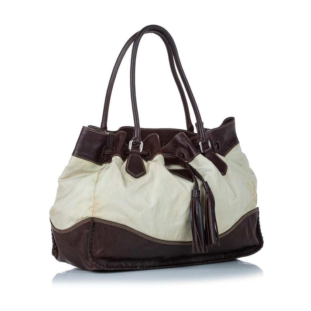 Prada Tessuto Drawstring Tote Bag (SHG-30298)