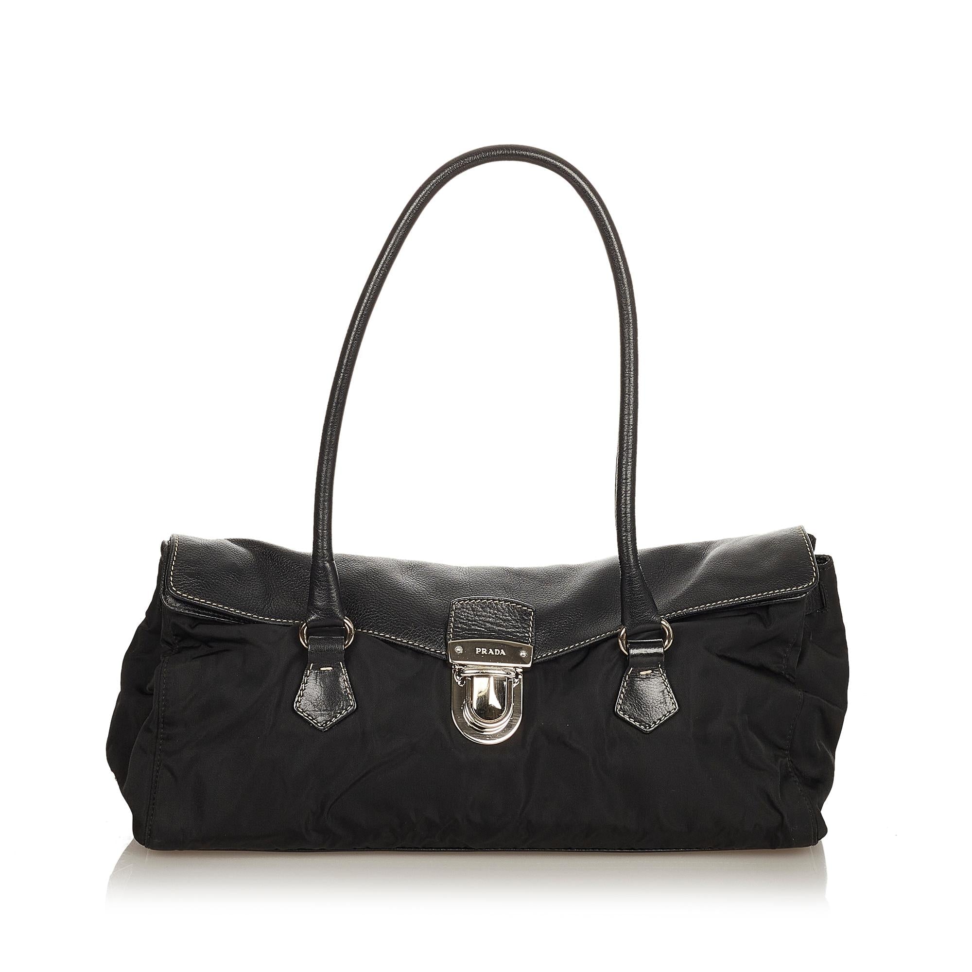 Prada Tessuto Easy Shoulder Bag (SHG-31810)