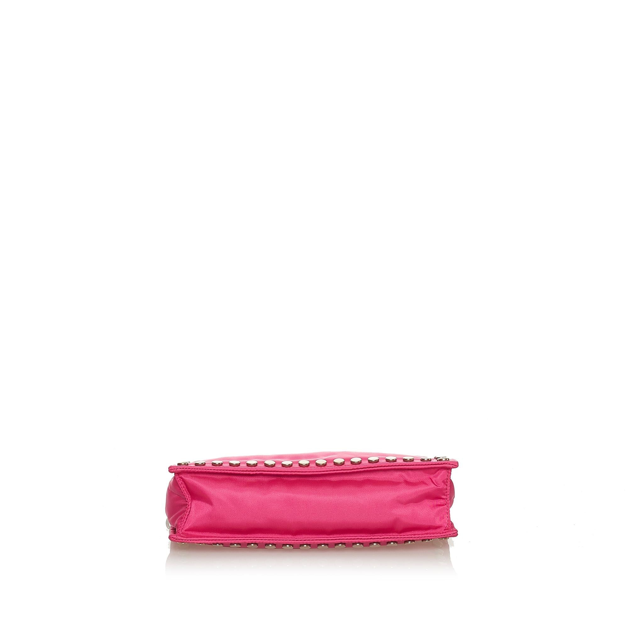 Prada Tessuto Etiquette Shoulder Bag (SHG-29161)