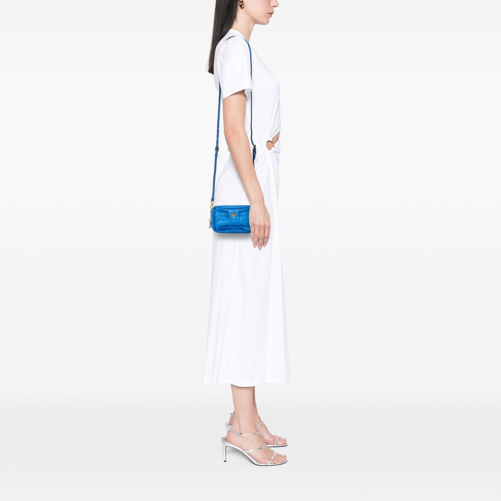 Prada Tessuto Fiocco Bow Crossbody