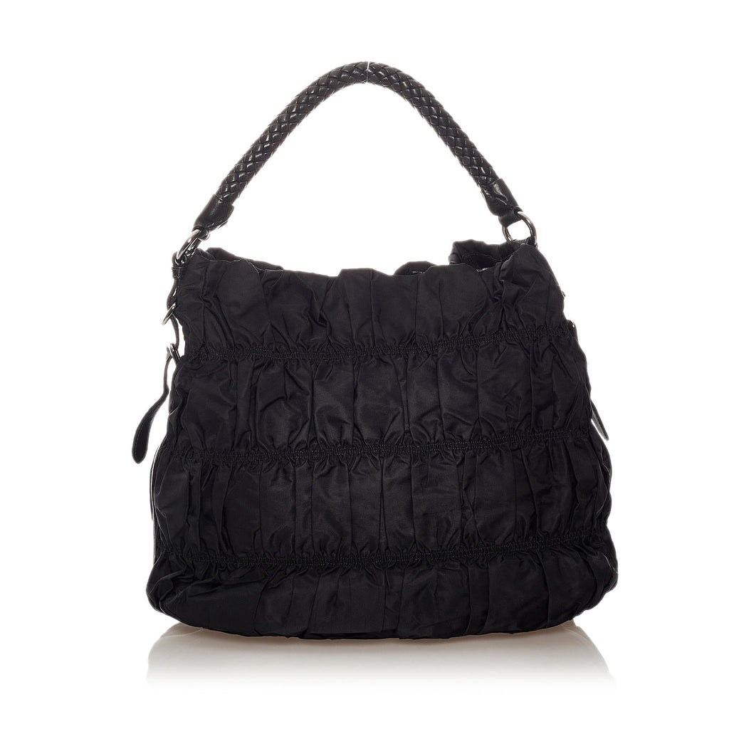 Prada Tessuto Gaufre Shoulder Bag (SHG-27484)