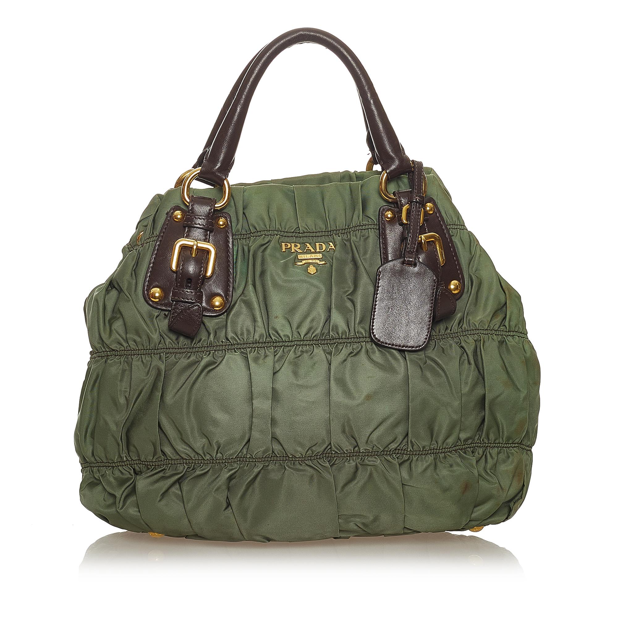 Prada Tessuto Gaufre Tote Bag (SHG-27629)