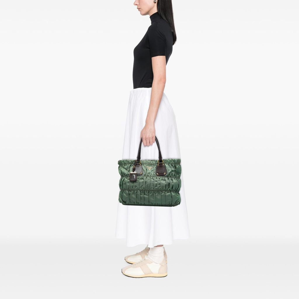 Prada Tessuto Gaufre Tote