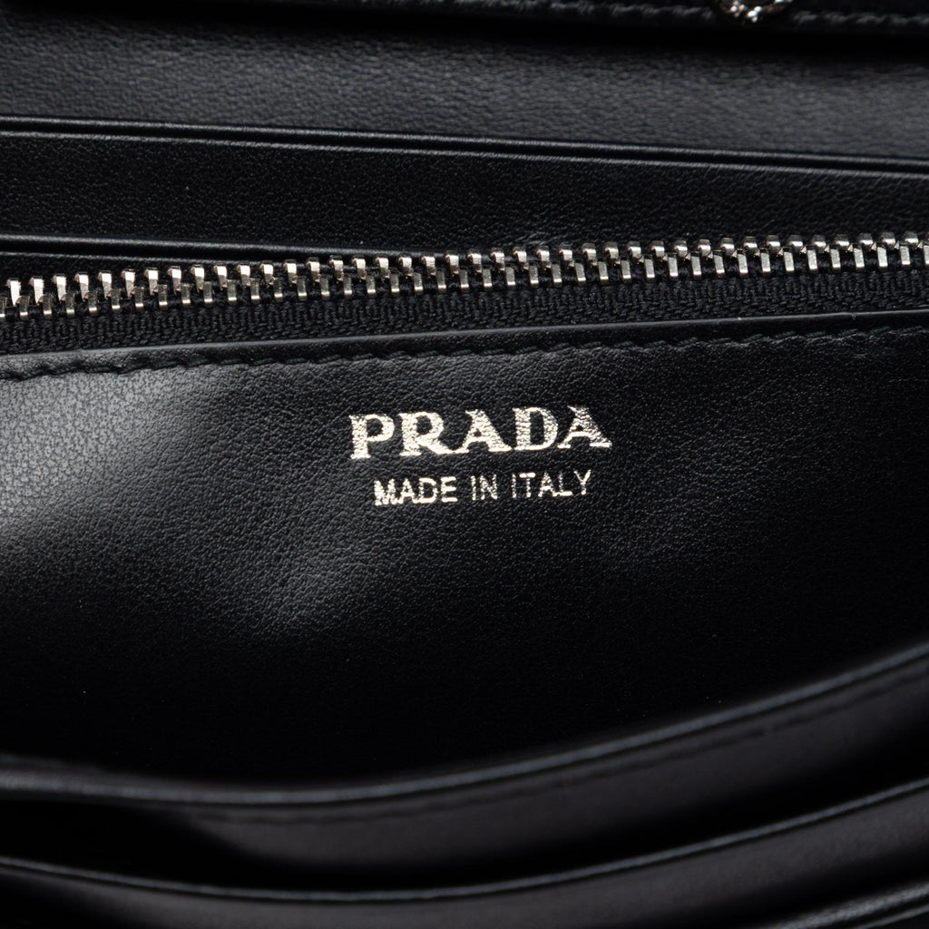 Prada Tessuto Grommet Wallet On Chain