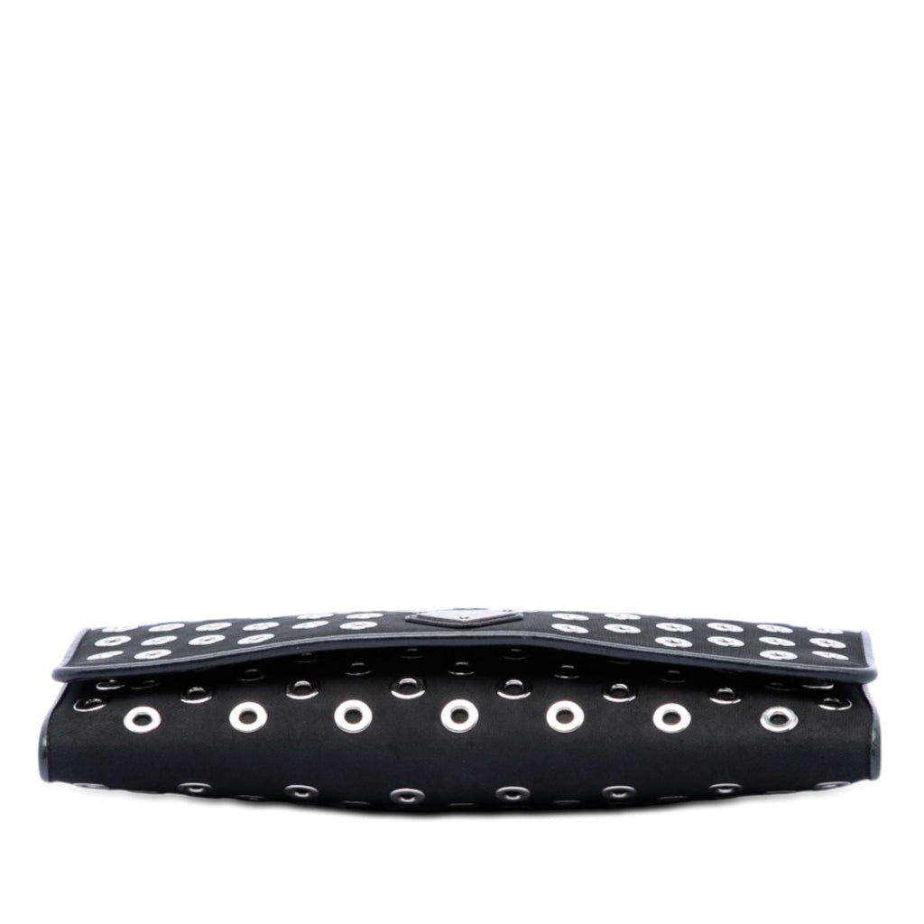 Prada Tessuto Grommet Wallet On Chain