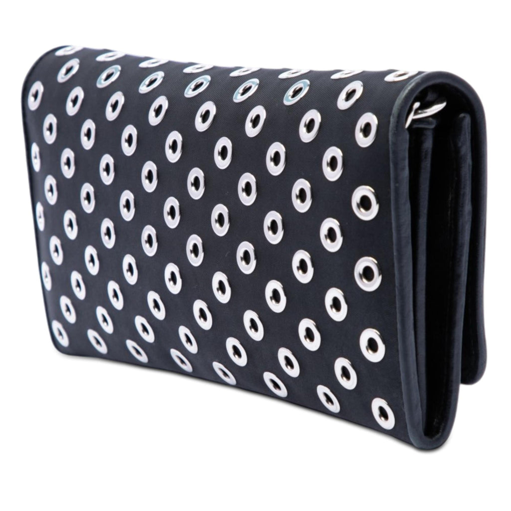 Prada Tessuto Grommet Wallet On Chain