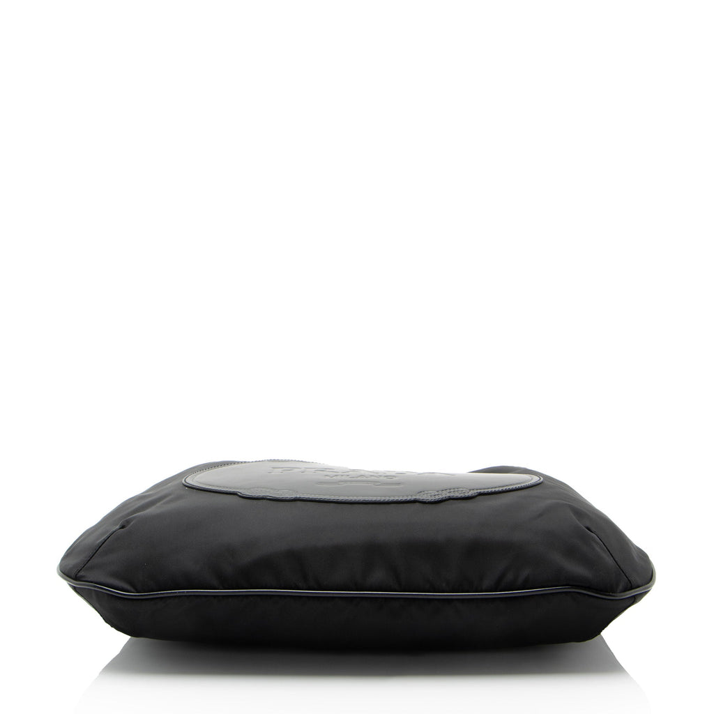 Prada Tessuto Logo Hobo