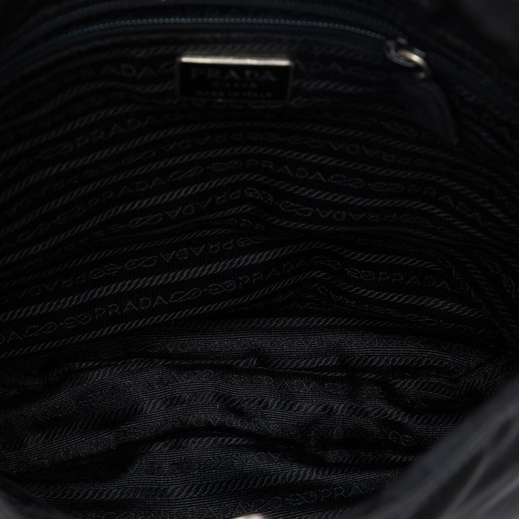 Prada Tessuto Resin Chain Shoulder Bag