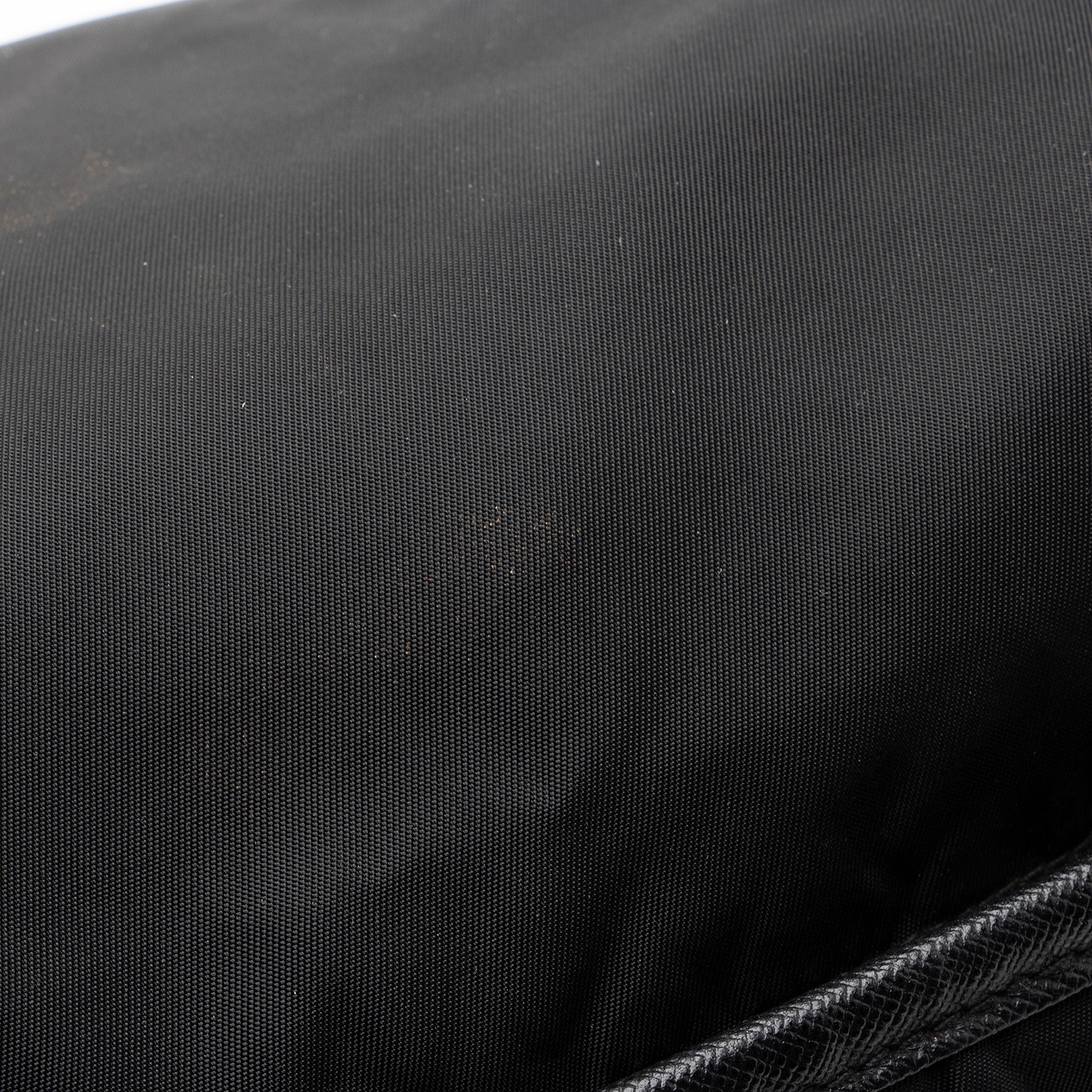 Prada Tessuto Saffiano Leather Double Buckle Messenger