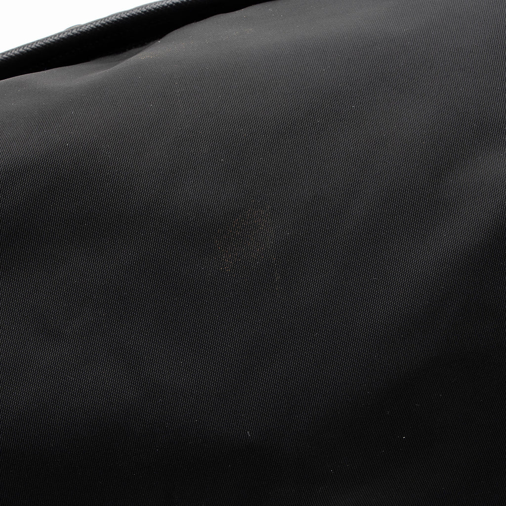 Prada Tessuto Saffiano Leather Double Buckle Messenger