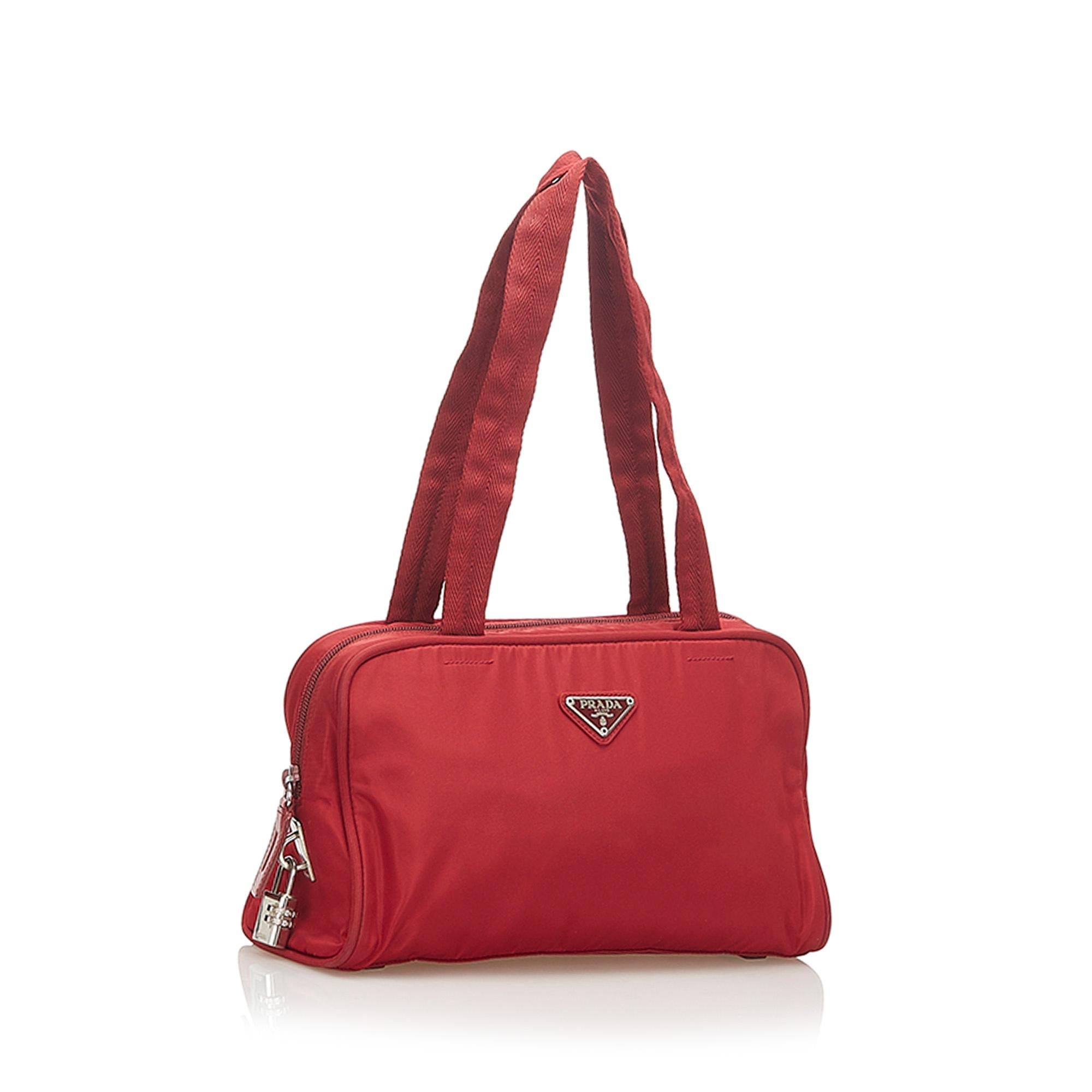 Prada Tessuto Shoulder Bag (SHG-17992)