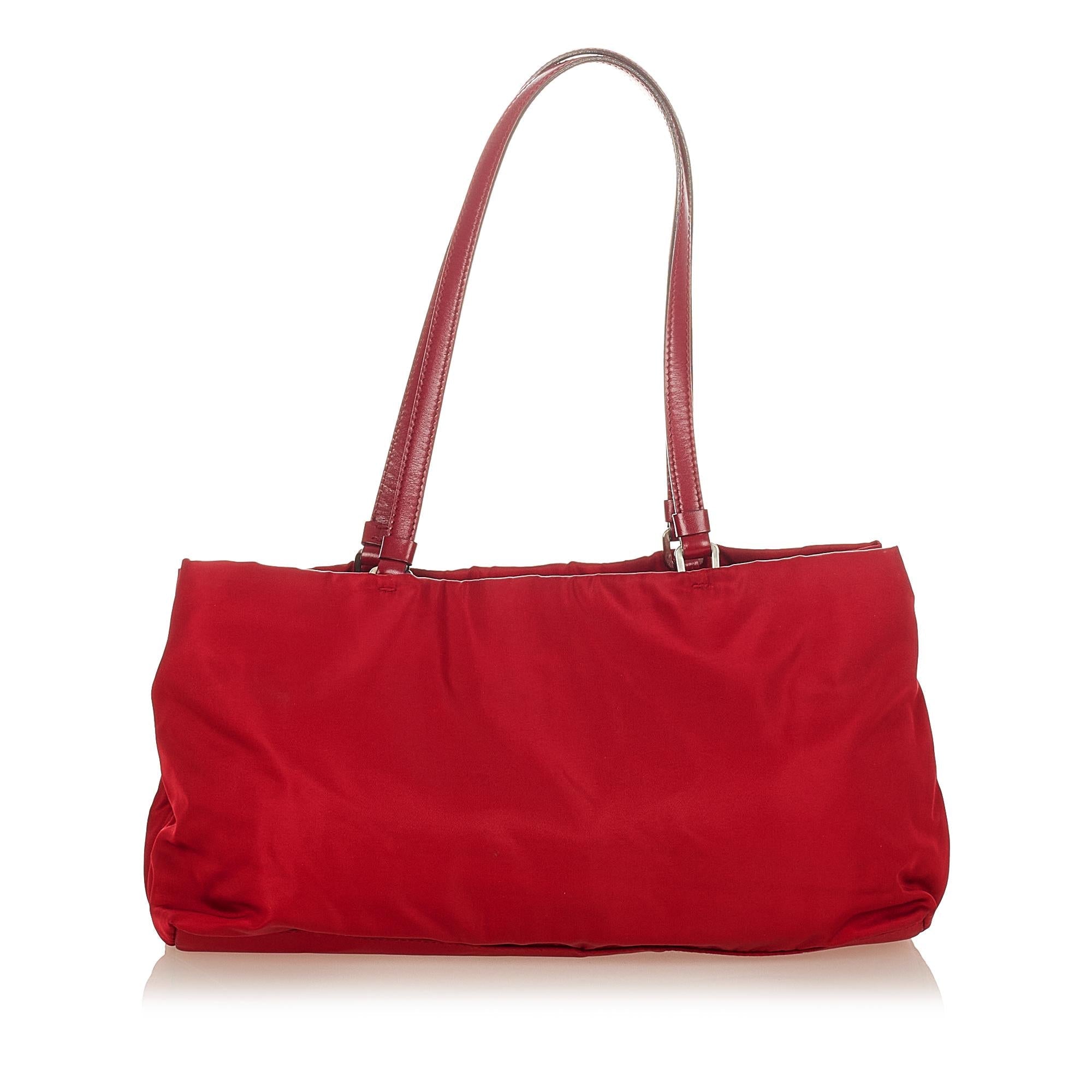 Prada Tessuto Shoulder Bag (SHG-26261)