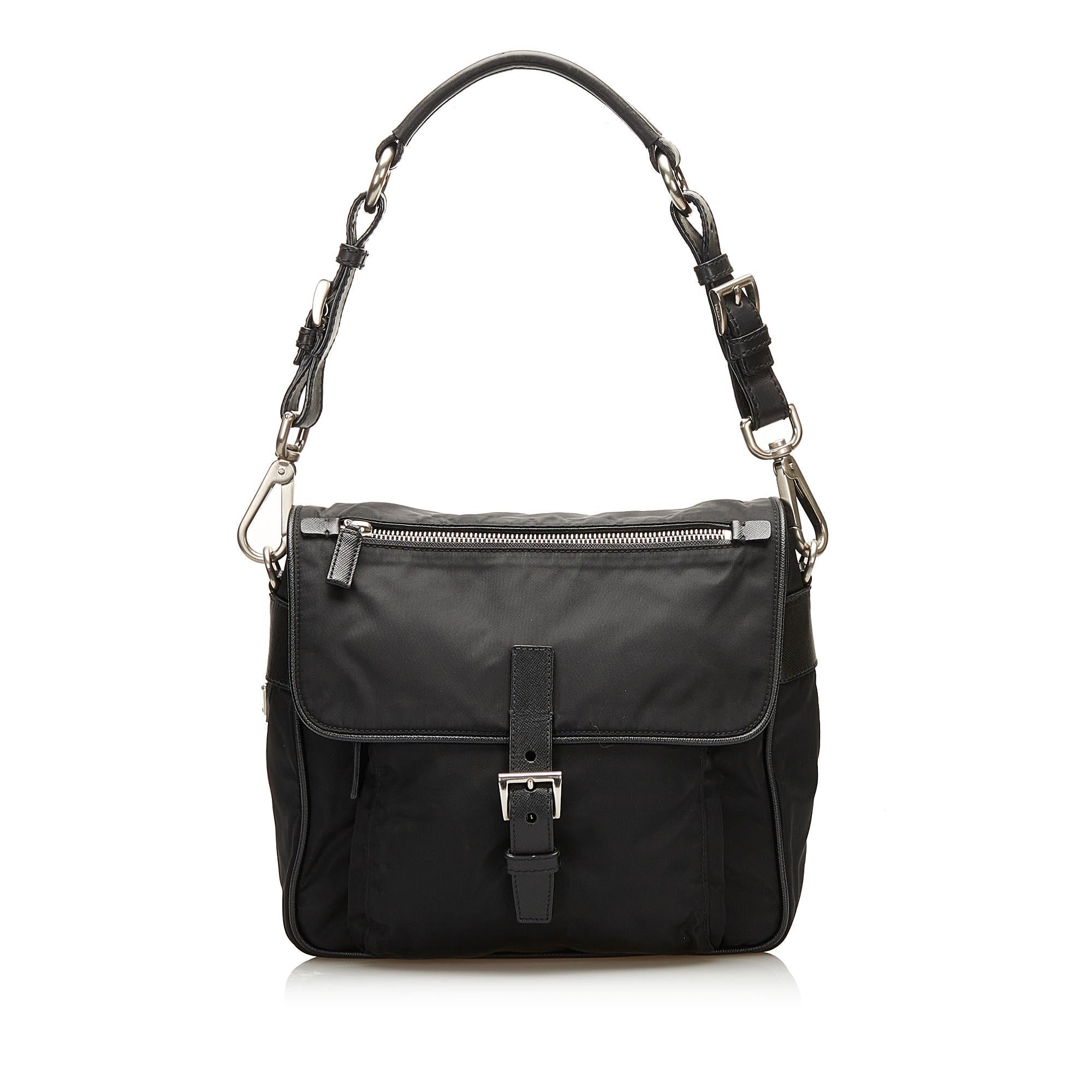 Prada Tessuto Shoulder Bag (SHG-36080)