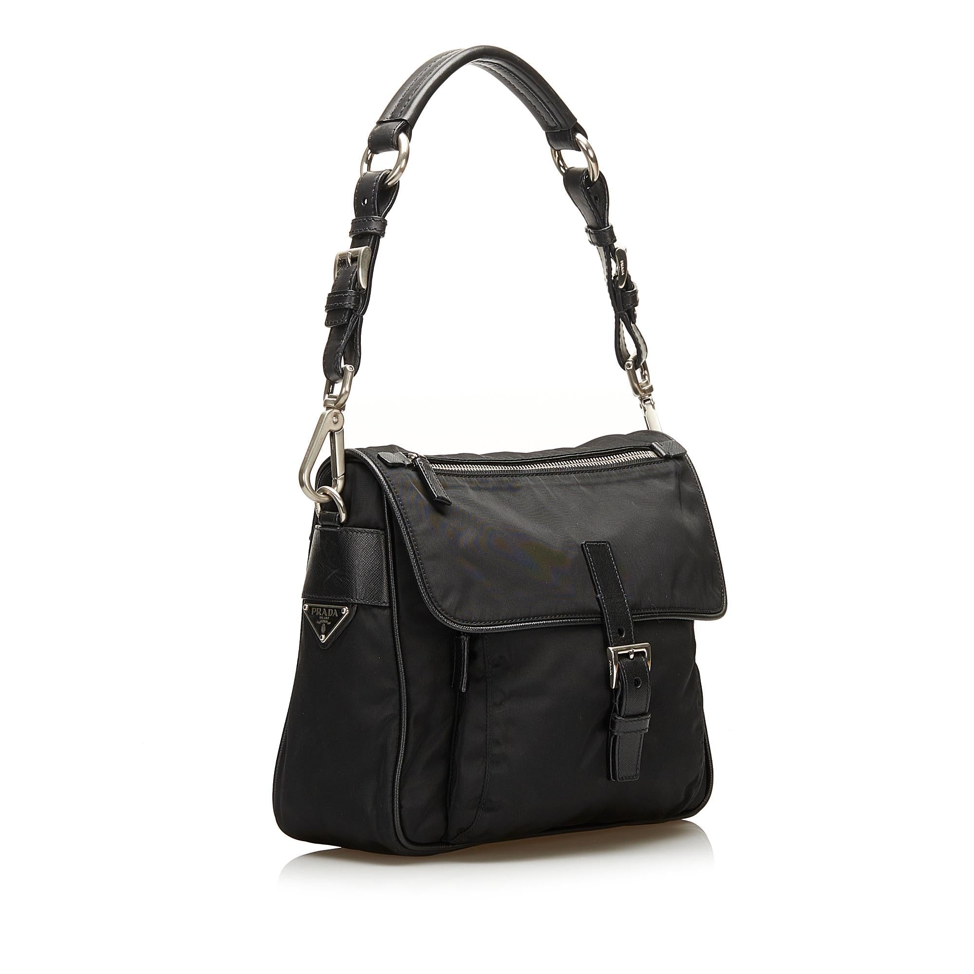 Prada Tessuto Shoulder Bag (SHG-36080)
