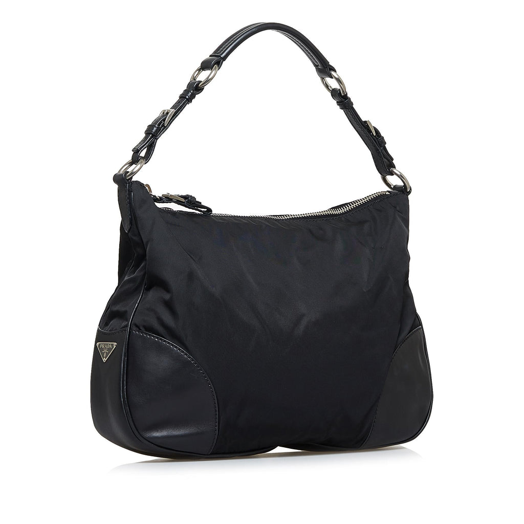 Prada Tessuto Shoulder Bag (SHG-n118Gy)