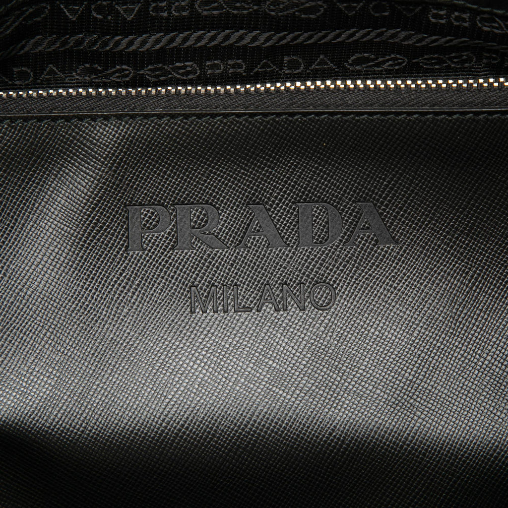 Prada Tessuto Skull Tote
