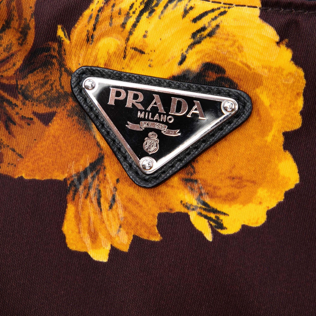 Prada Tessuto Stampato Satchel
