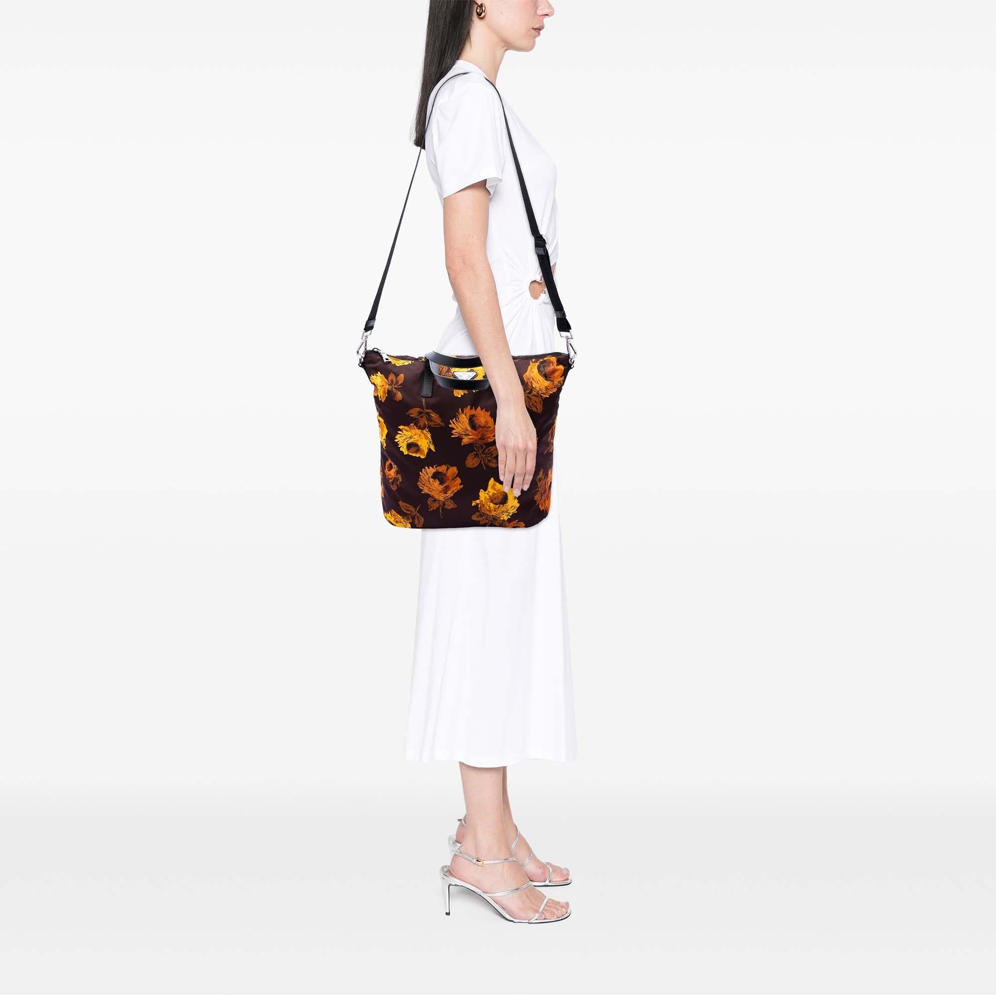 Prada Tessuto Stampato Satchel
