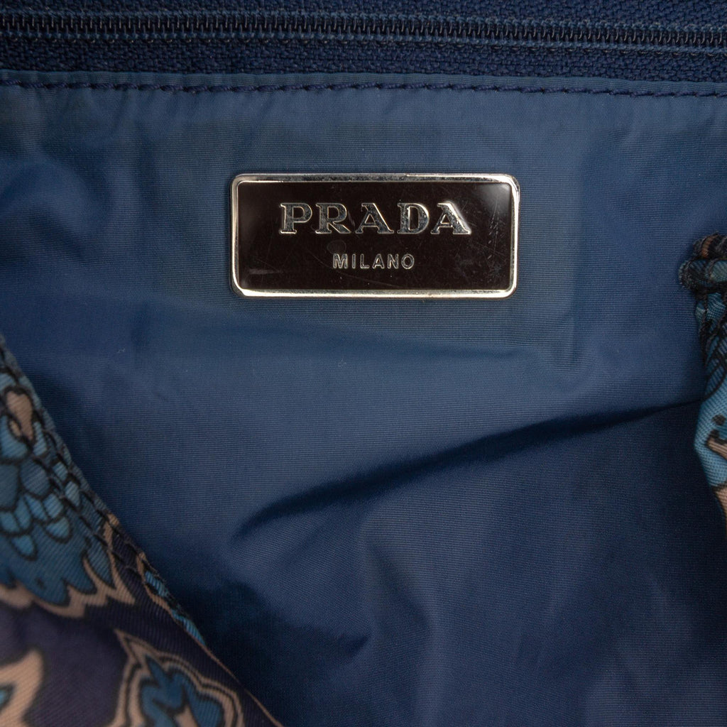 Prada Tessuto Stampato Tote