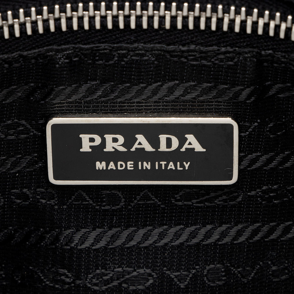 Prada Tessuto Stripe Hobo