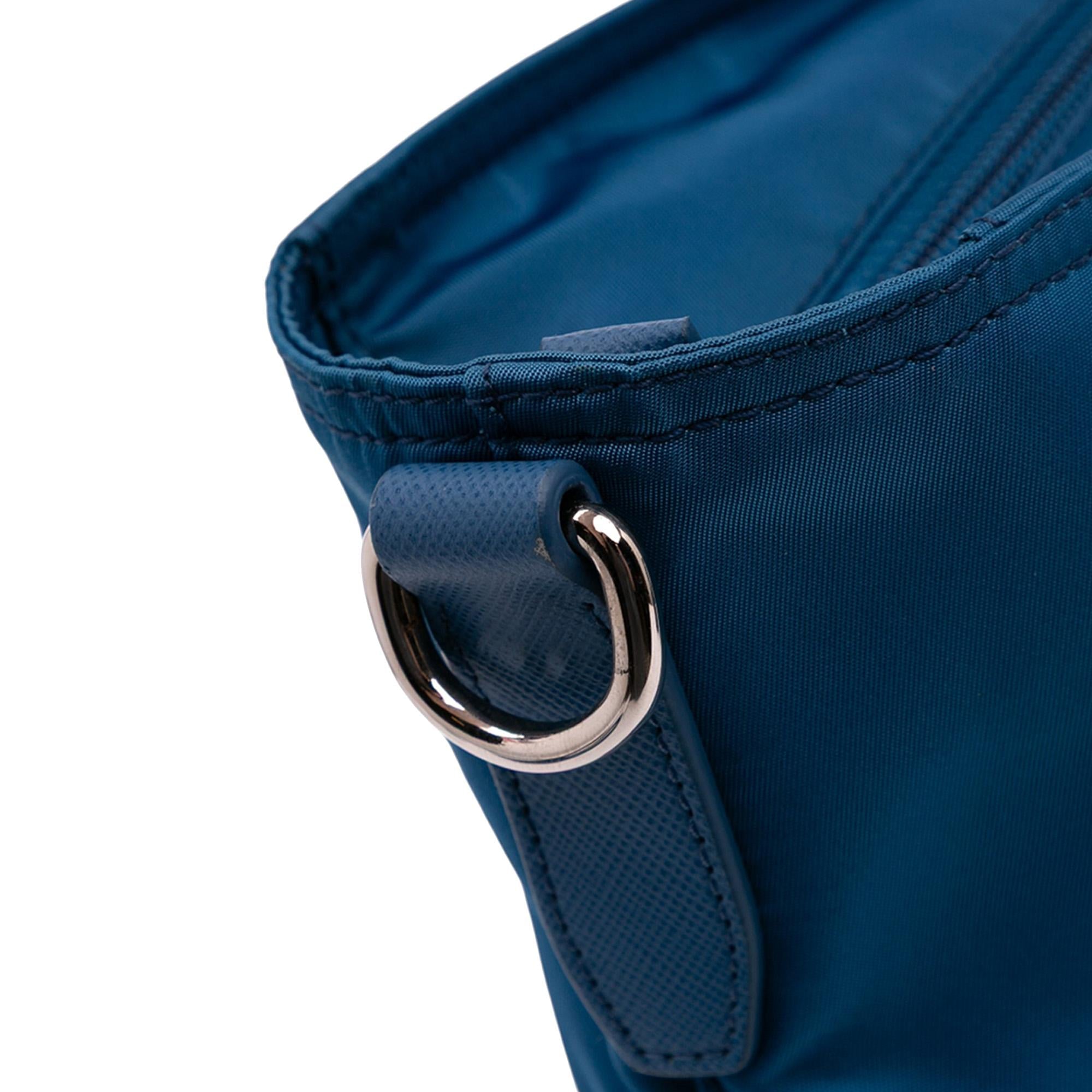 Prada Tessuto Zip Top Convertible Tote