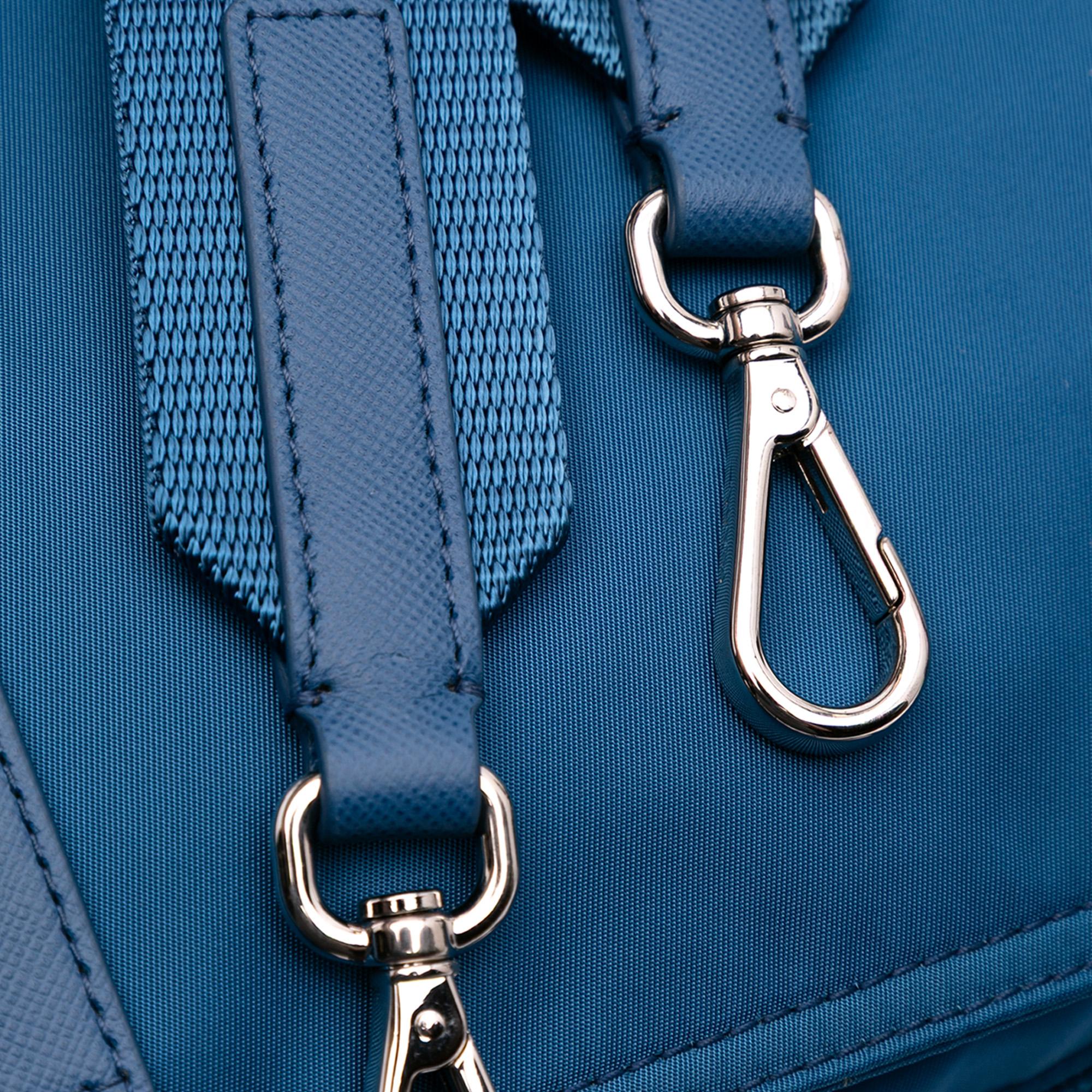 Prada Tessuto Zip Top Convertible Tote