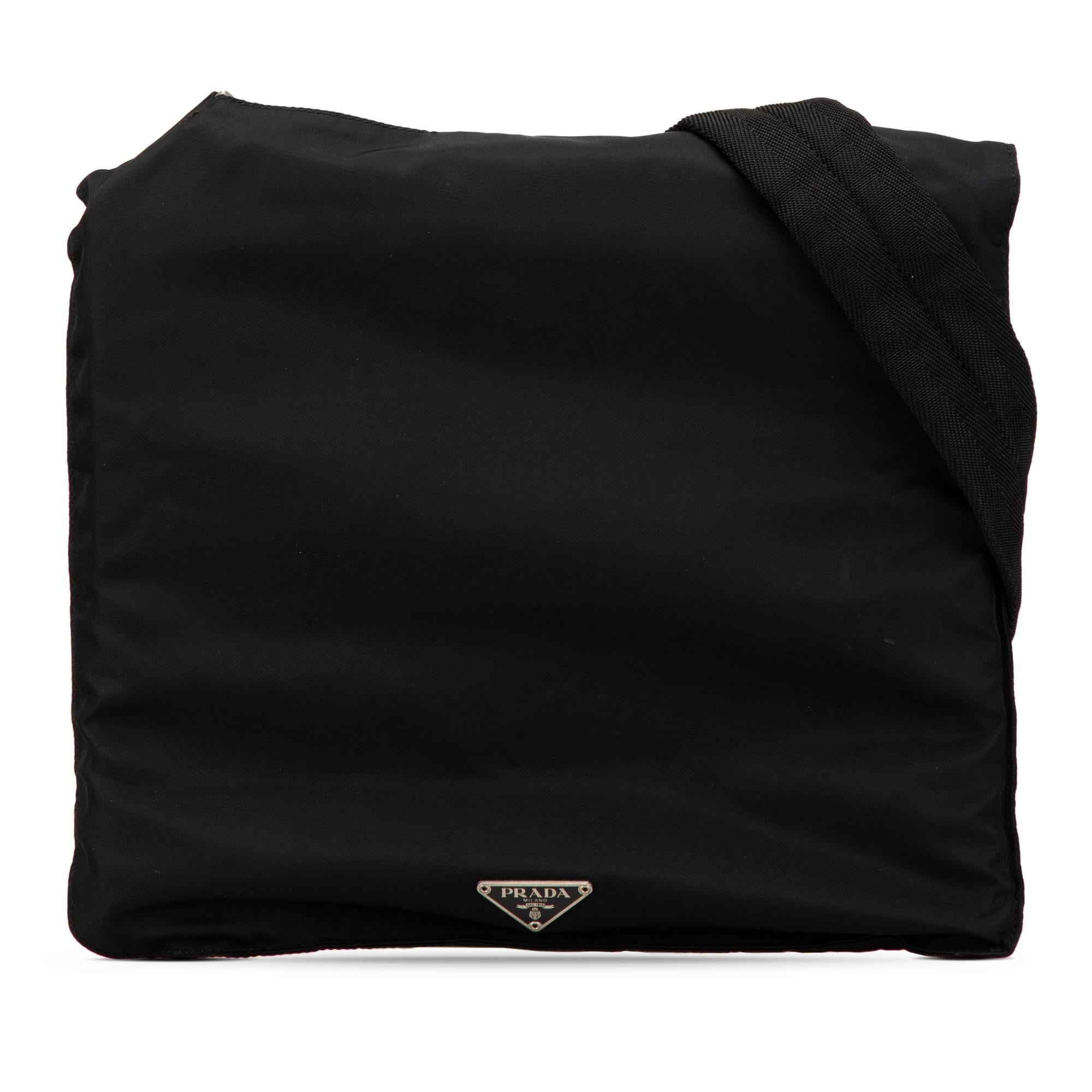 Prada Tessuto Zip Top Crossbody