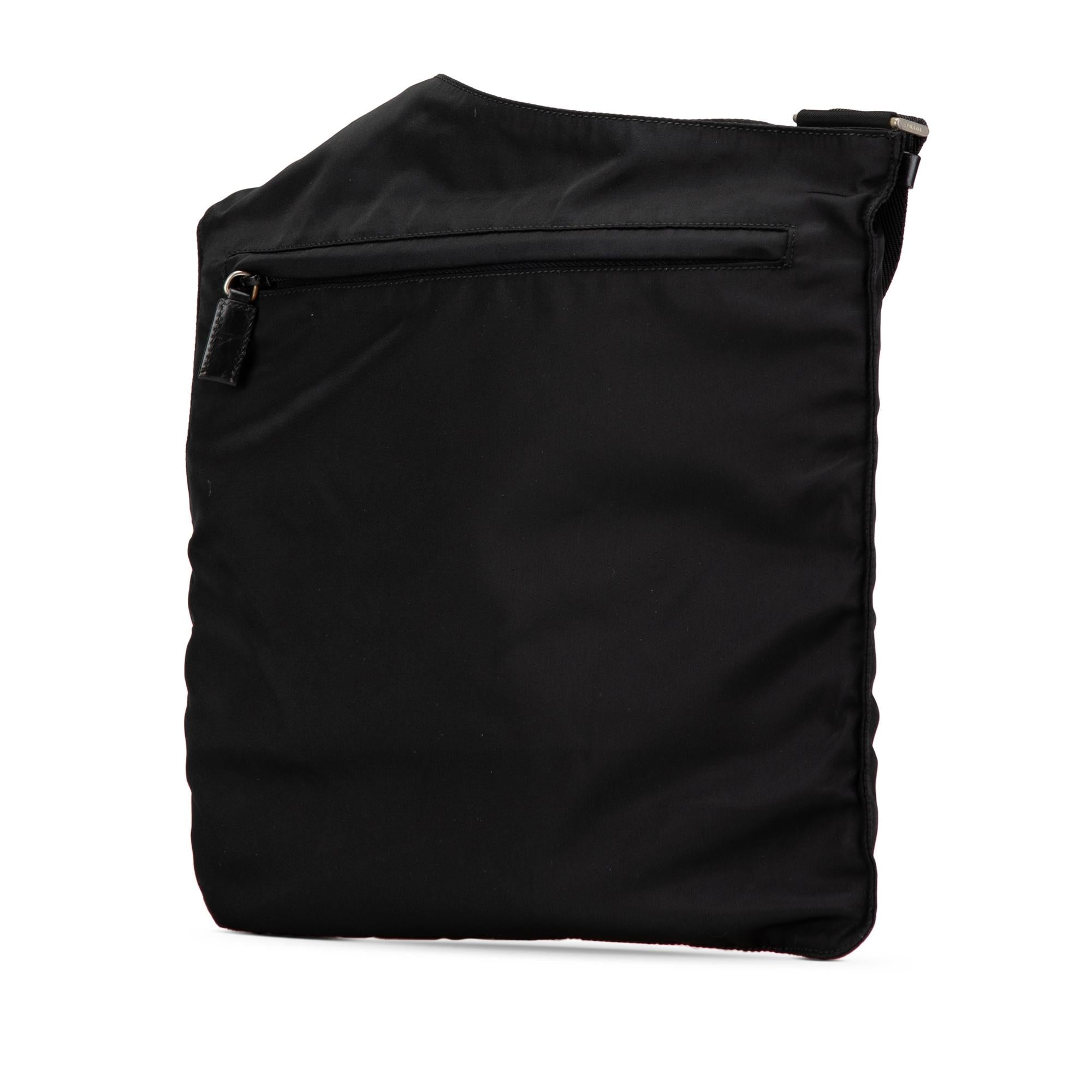 Prada Tessuto Zip Top Crossbody