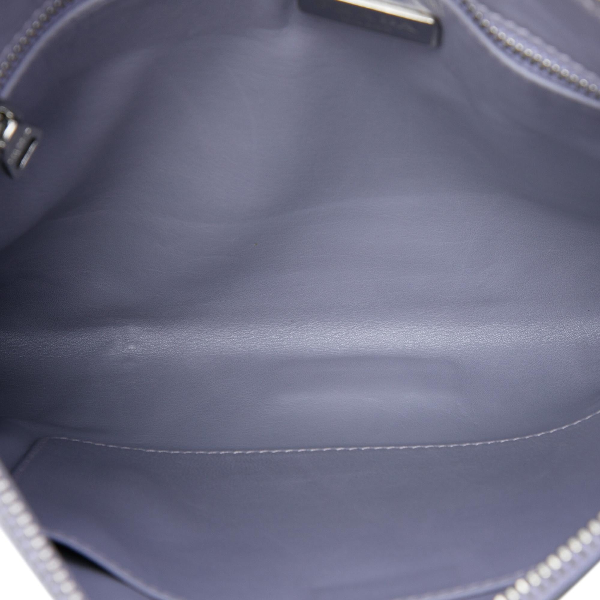 Prada Tricolor Saffiano Clutch