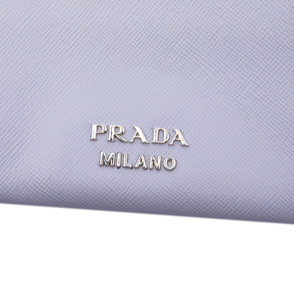 Prada Tricolor Saffiano Clutch