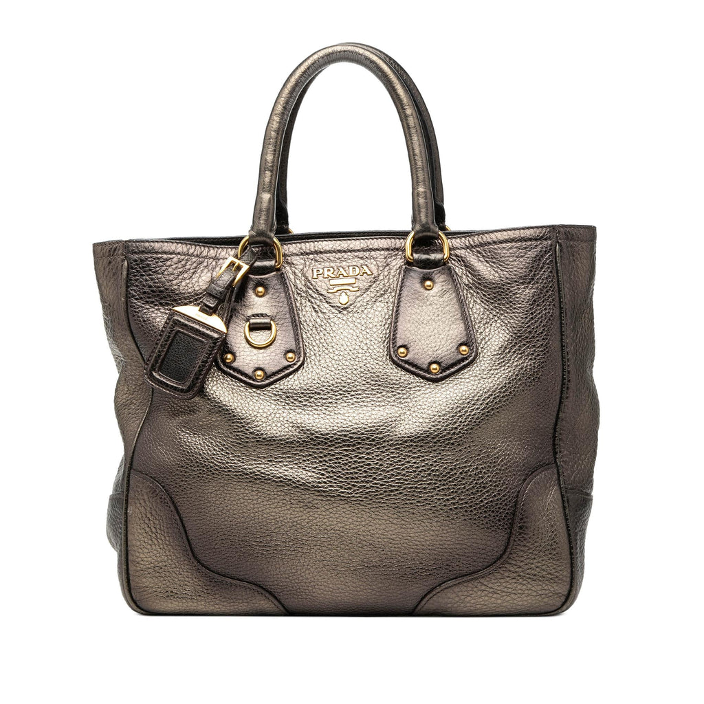 Prada Vitello Daino Antik Shopping Tote