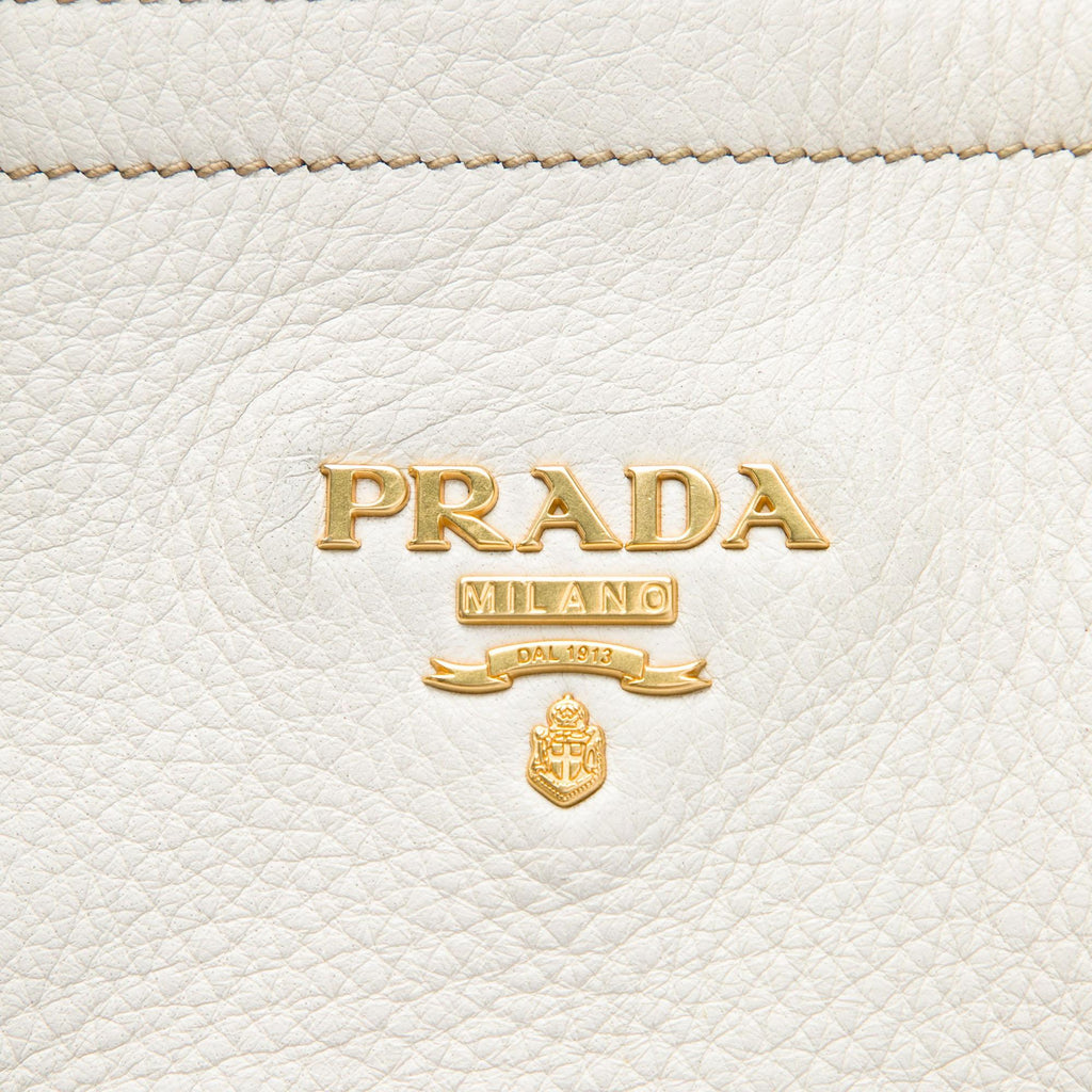 Prada Vitello Daino Convertible Tote