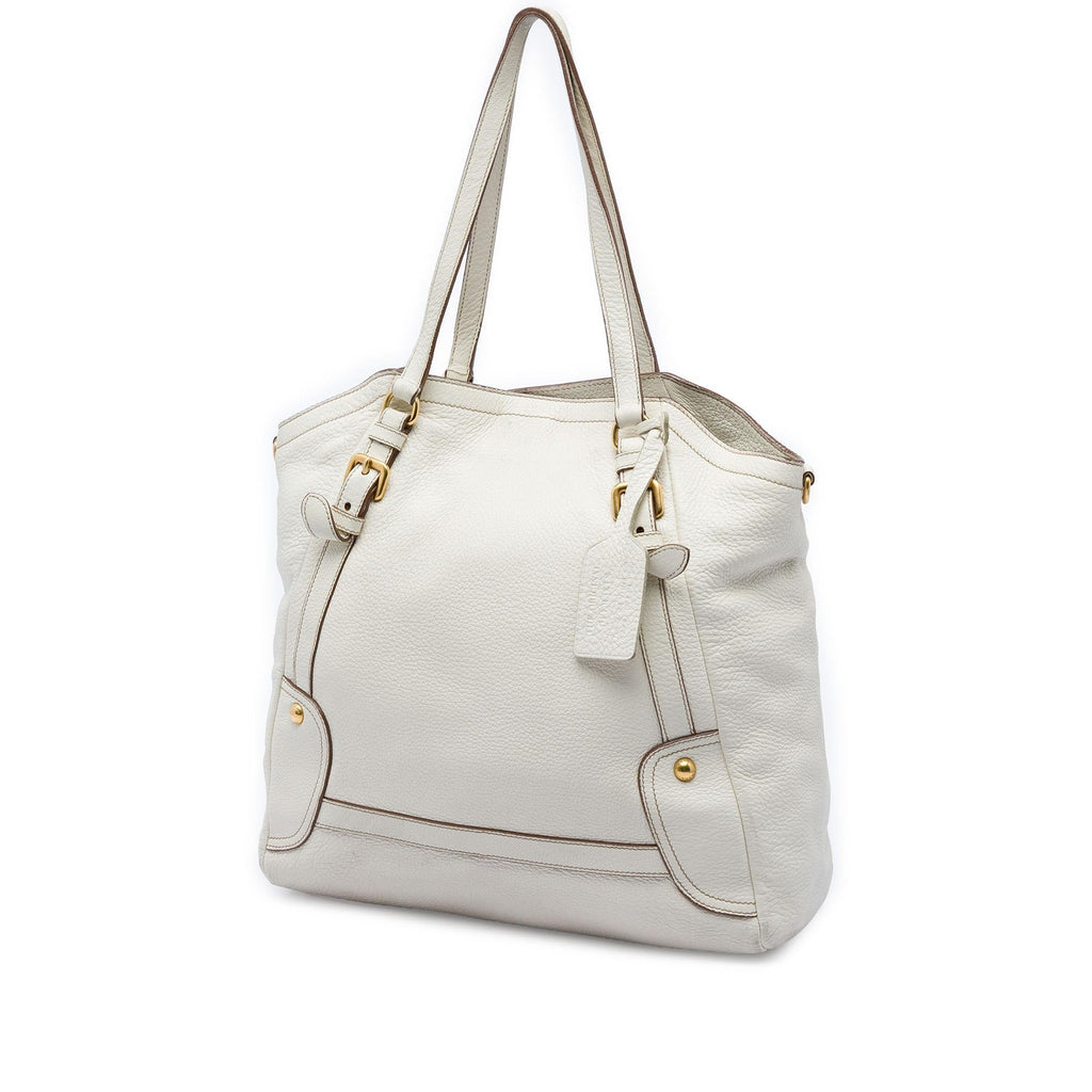 Prada Vitello Daino Convertible Tote