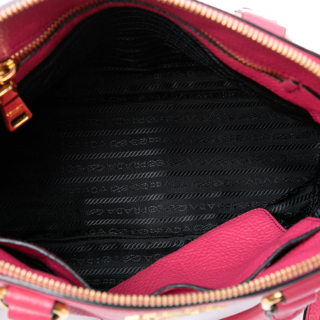 Prada Vitello Daino Dome Satchel