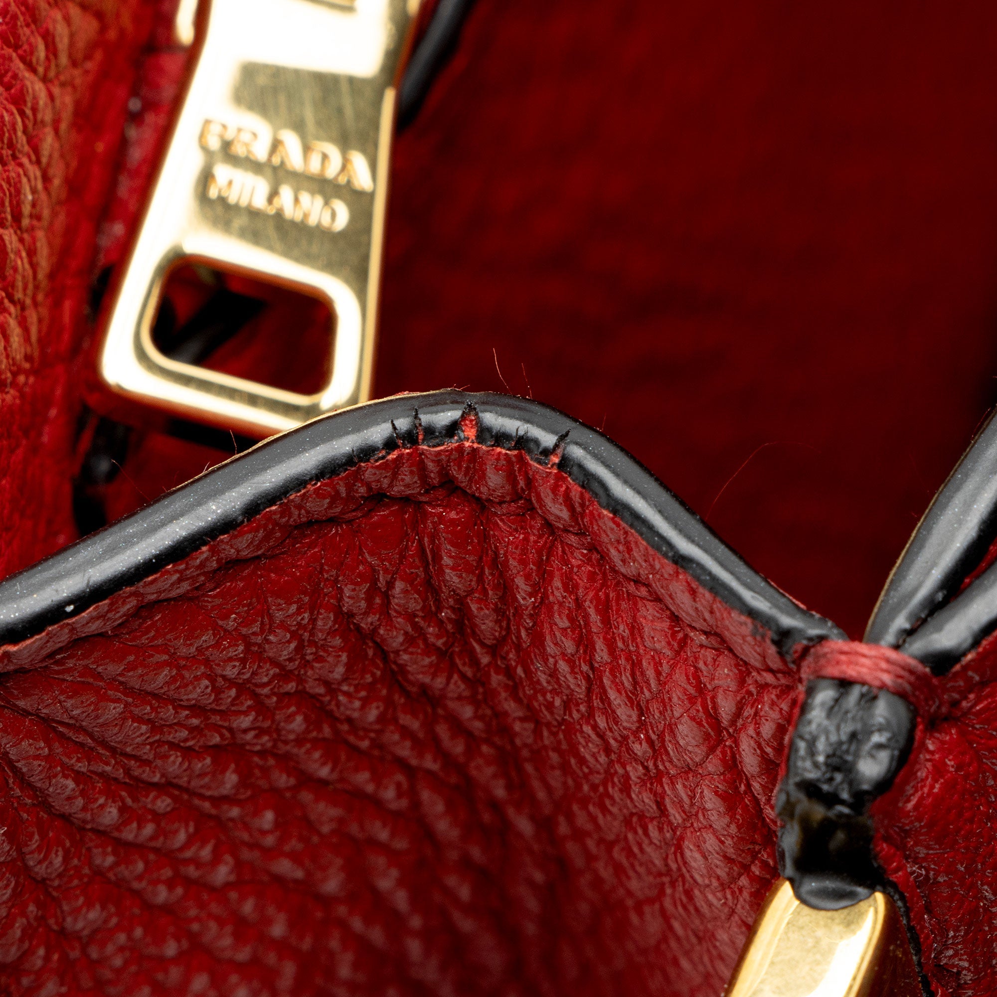 Prada Vitello Daino Flap Crossbody