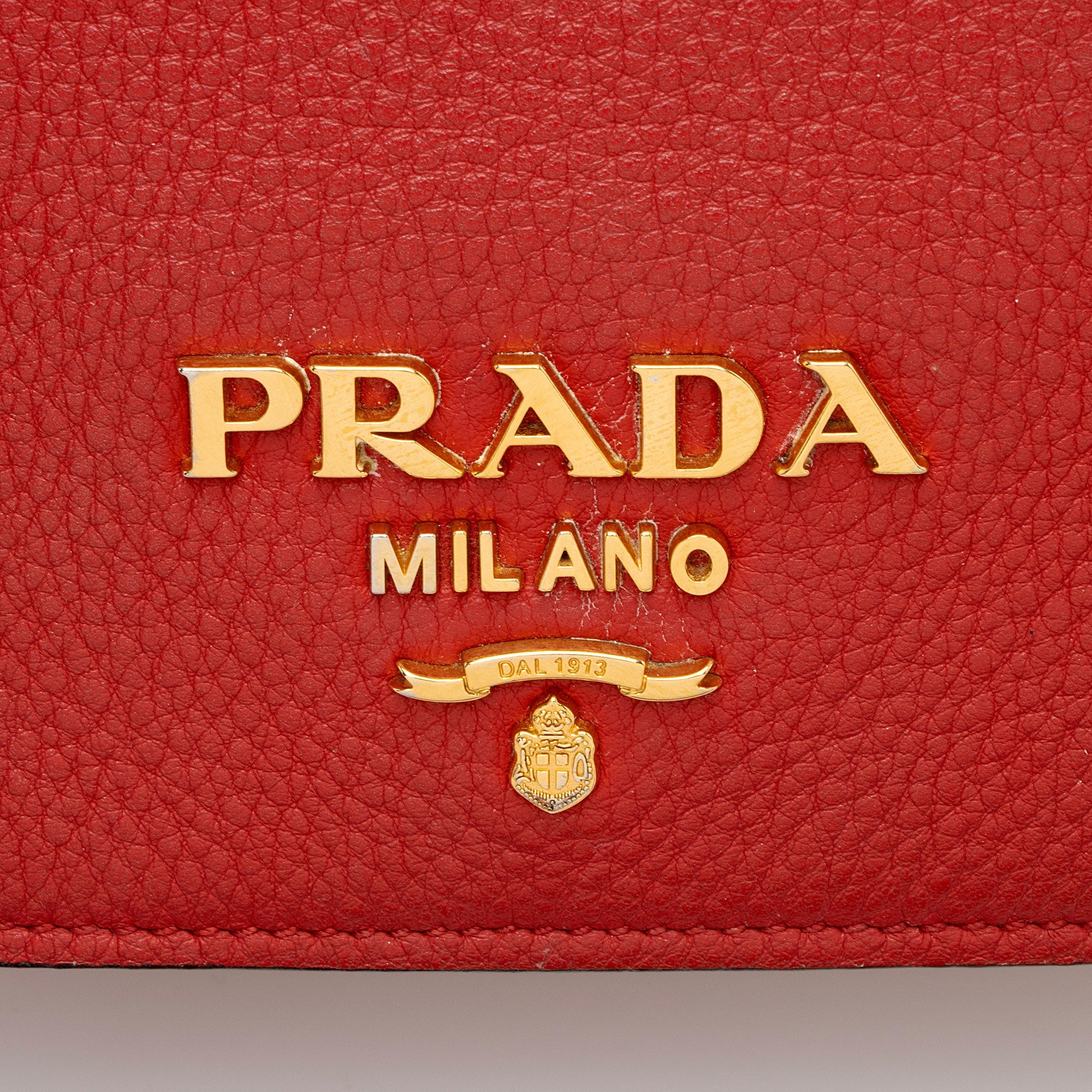Prada Vitello Daino Flap Crossbody