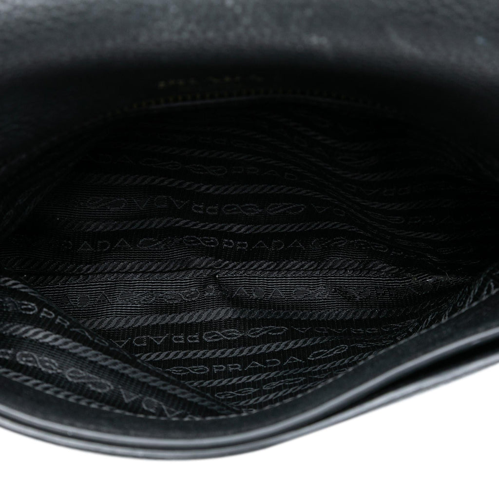 Prada Vitello Daino Flap Crossbody