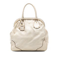 Prada Vitello Daino Frame Tote