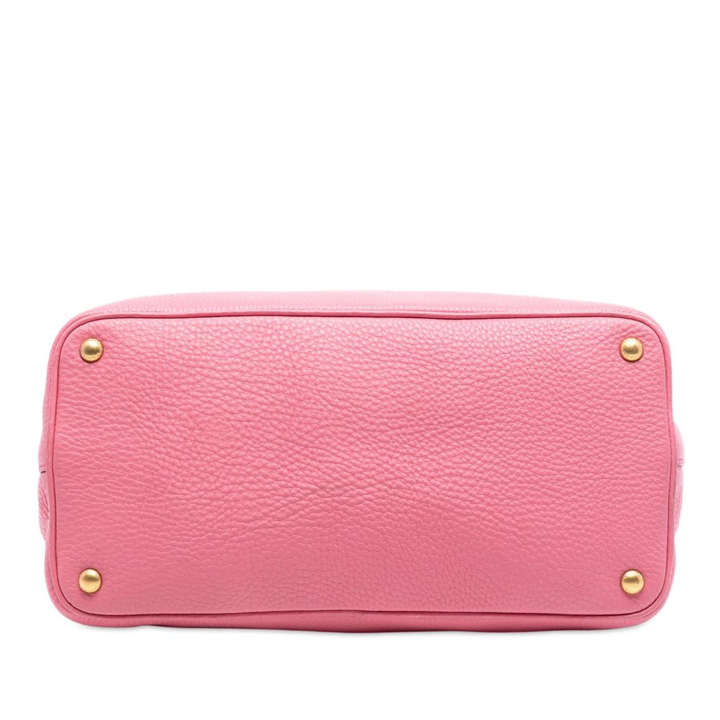 Prada Vitello Daino Open Convertible Tote
