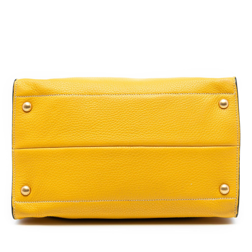 Prada Vitello Daino Open Convertible Tote