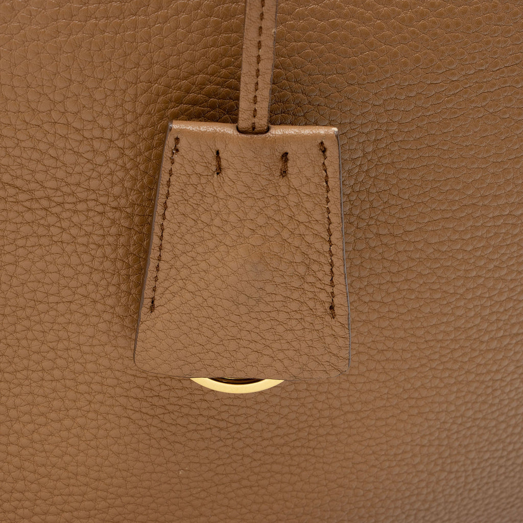 Prada Vitello Daino N/S Shopping Tote
