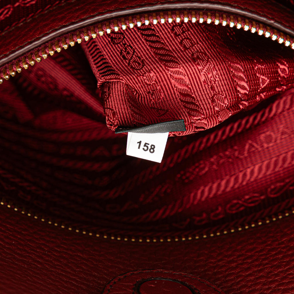Prada Vitello Daino Shopping Tote