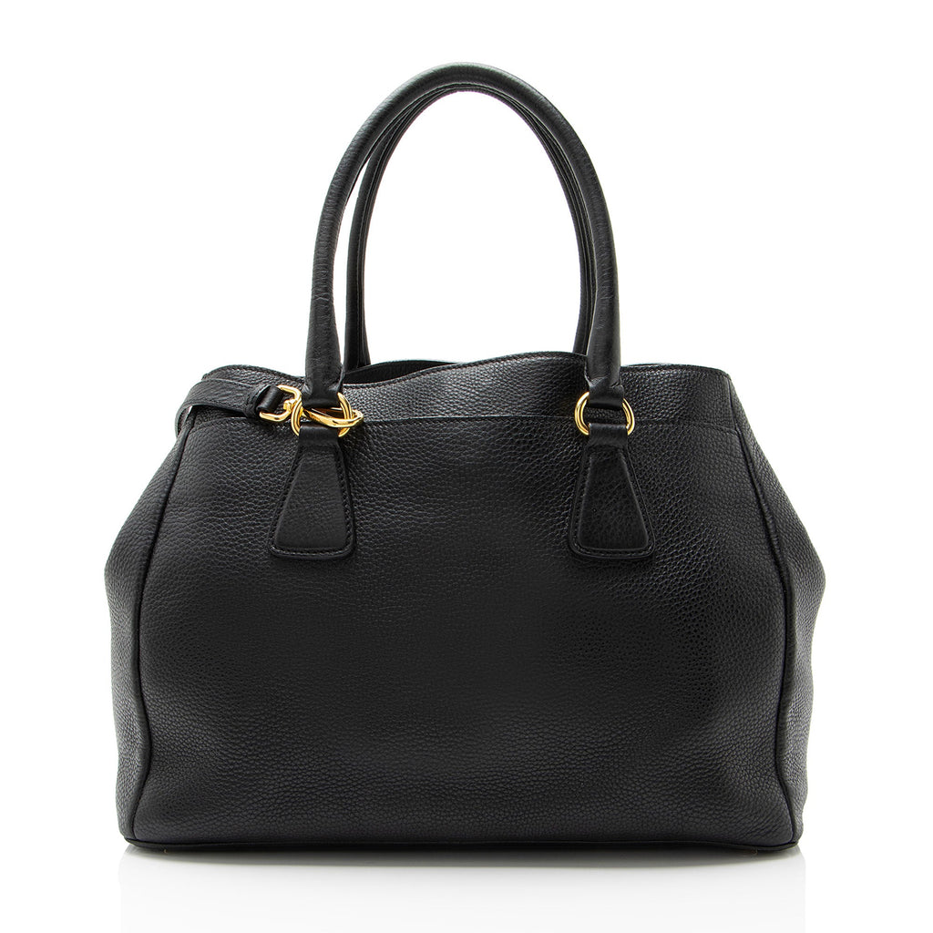 Prada Vitello Daino Shopping Tote
