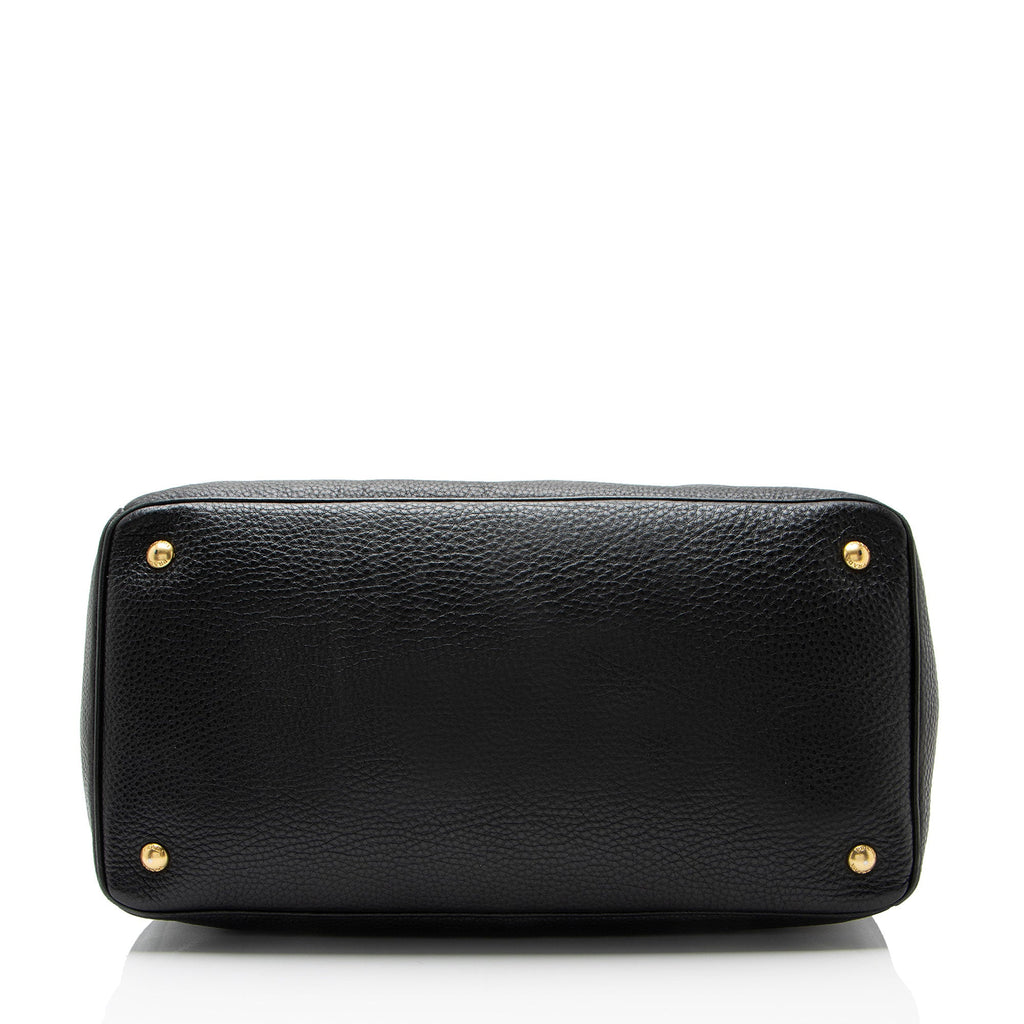 Prada Vitello Daino Shopping Tote